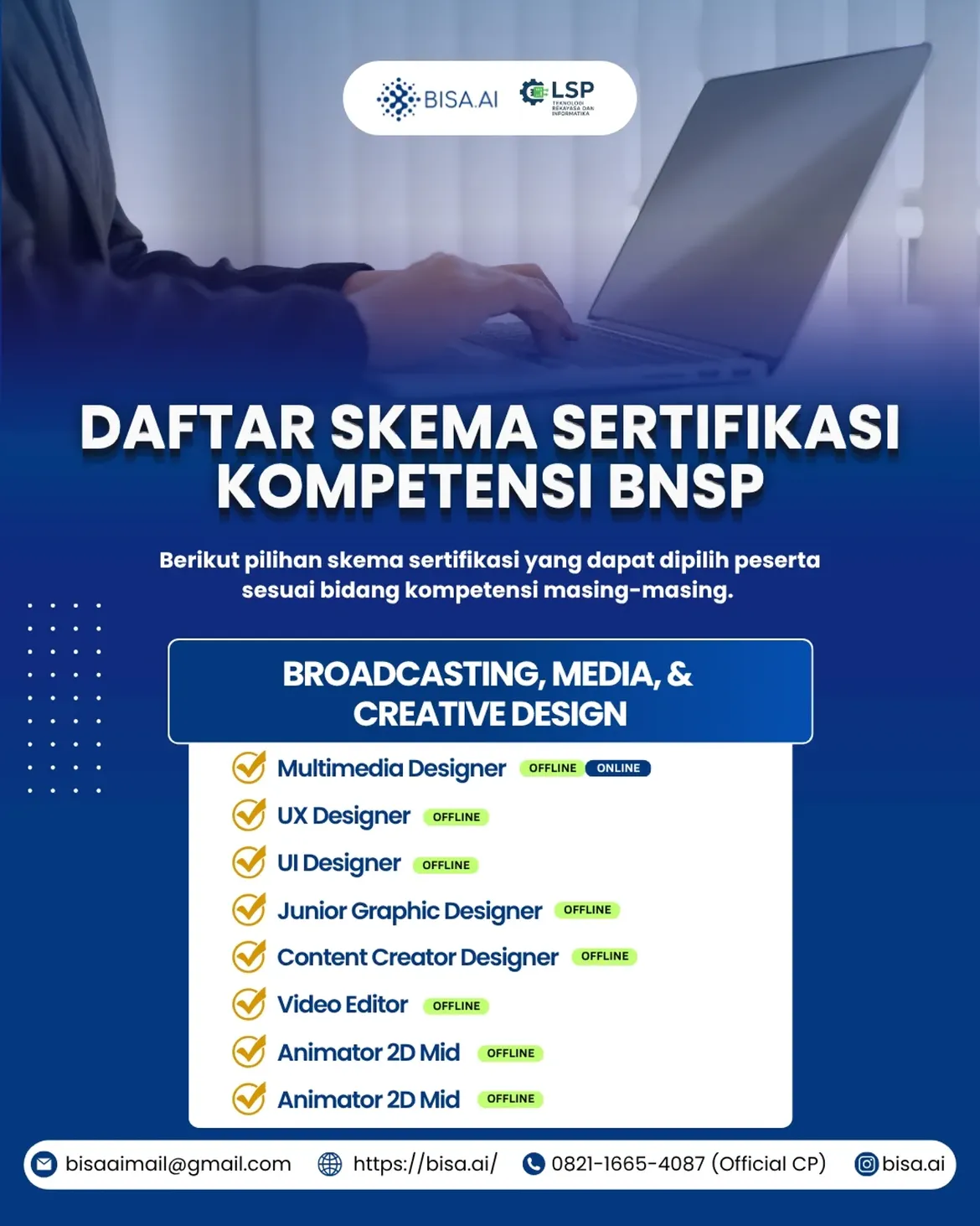BELAJAR DAPAT SERTIFIKASI BNSP GRATIS! - Image 7