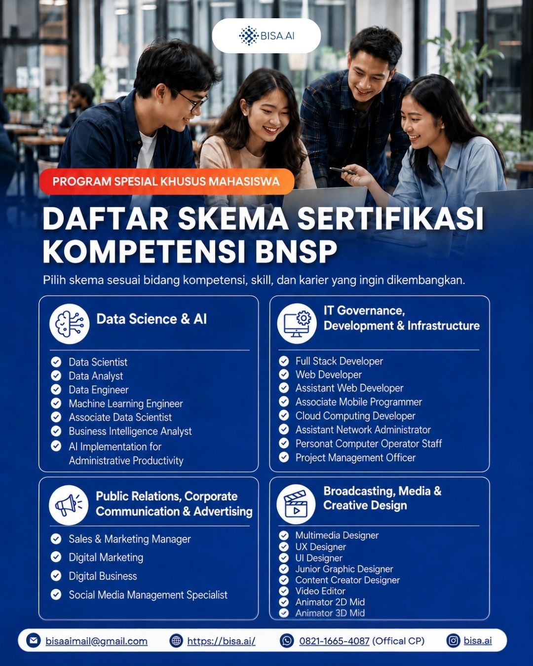 PROGRAM SPESIAL KHUSUS MAHASISWA — SERTIFIKASI BNSP SEBELUM WISUDA - Image 5