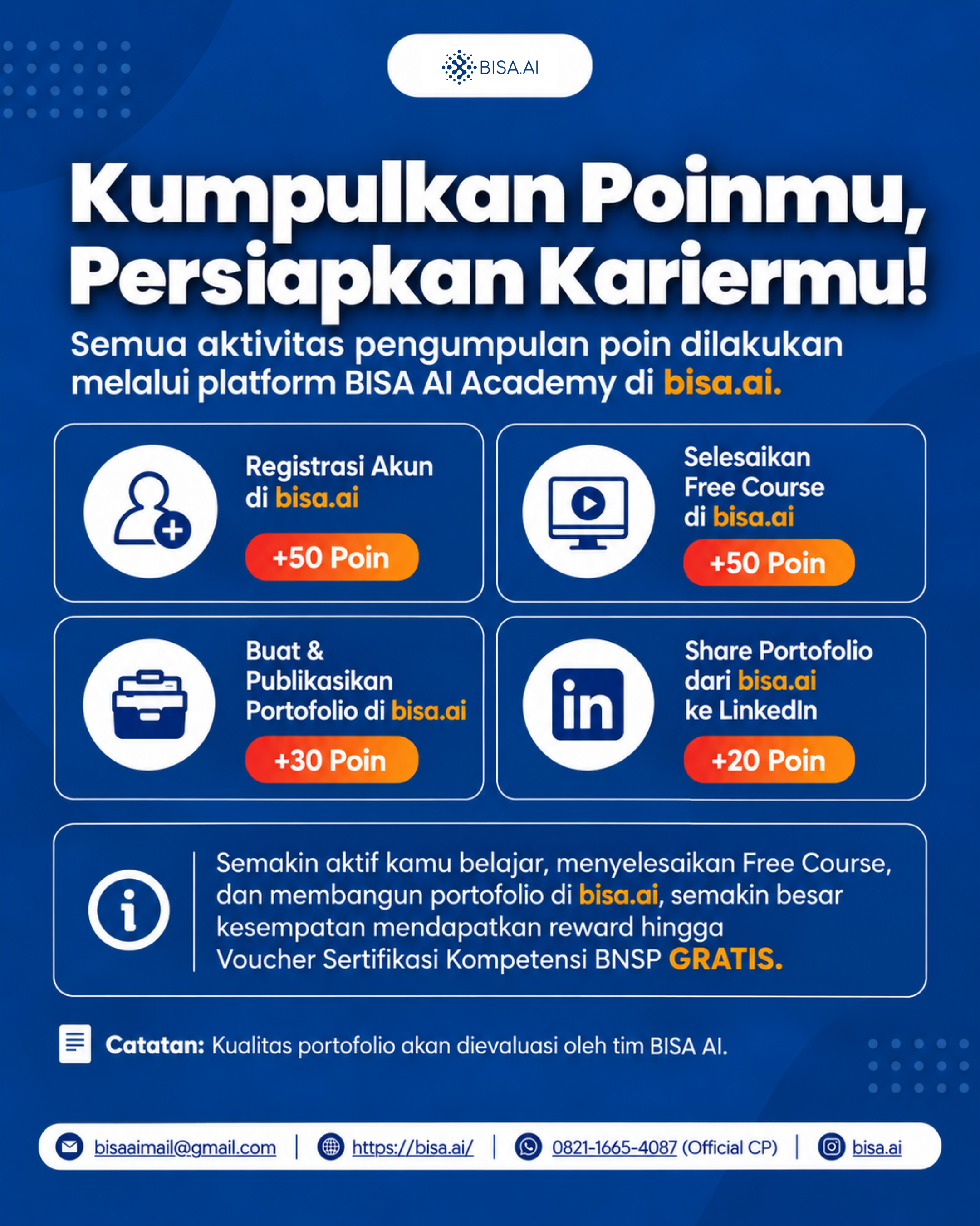 PROGRAM SERTIFIKASI BNSP GRATIS SEBELUM WISUDA Batch 2 - Image 1