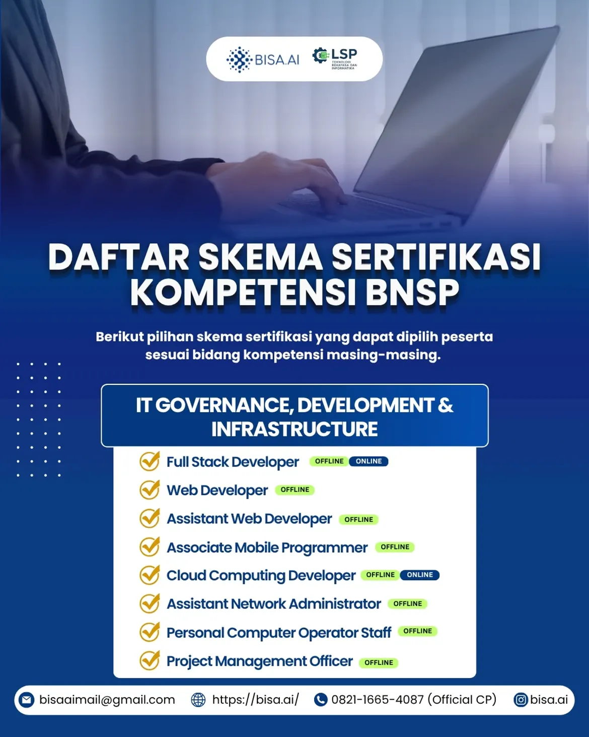 BELAJAR DAPAT SERTIFIKASI BNSP GRATIS! - Image 5