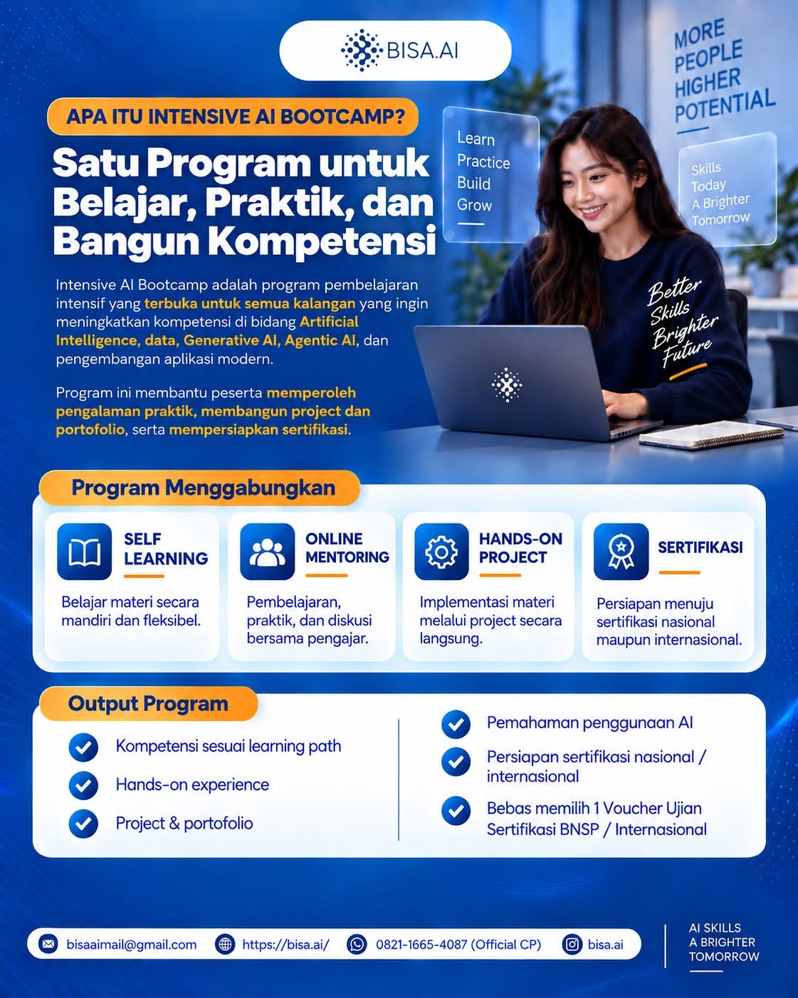 Intensive AI Bootcamp — Belajar AI, Bangun Portofolio, dan Persiapkan - Image 1