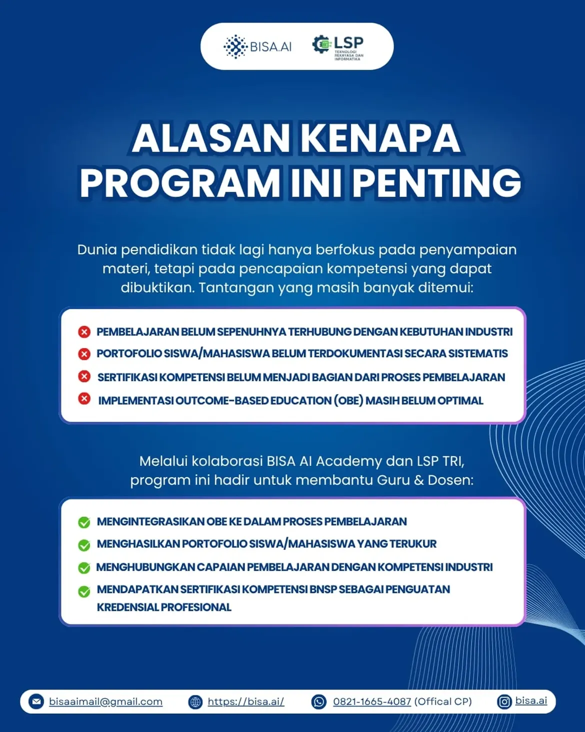 Sertifikasi BNSP Gratis untuk Guru/Dosen BATCH 4 - Image 1