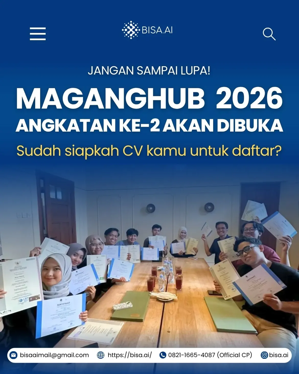 Melihat lagi keseruan MagangHub BISA AI Academy Batch 1 Angkatan ke-1 2025! - Image 2