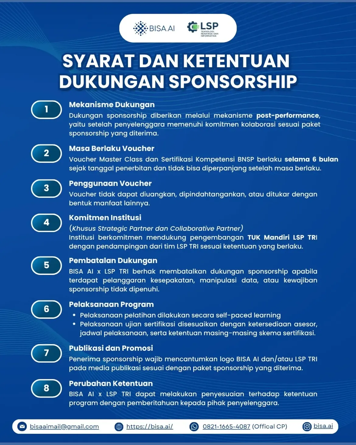 BISA AI X LSP TRI SPONSORSHIP PROGRAM - Image 7