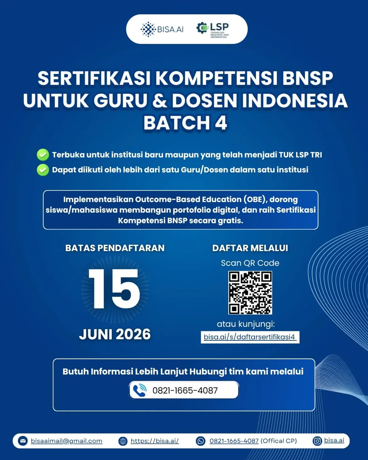 Sertifikasi BNSP Gratis untuk Guru/Dosen BATCH 4 - Image 8