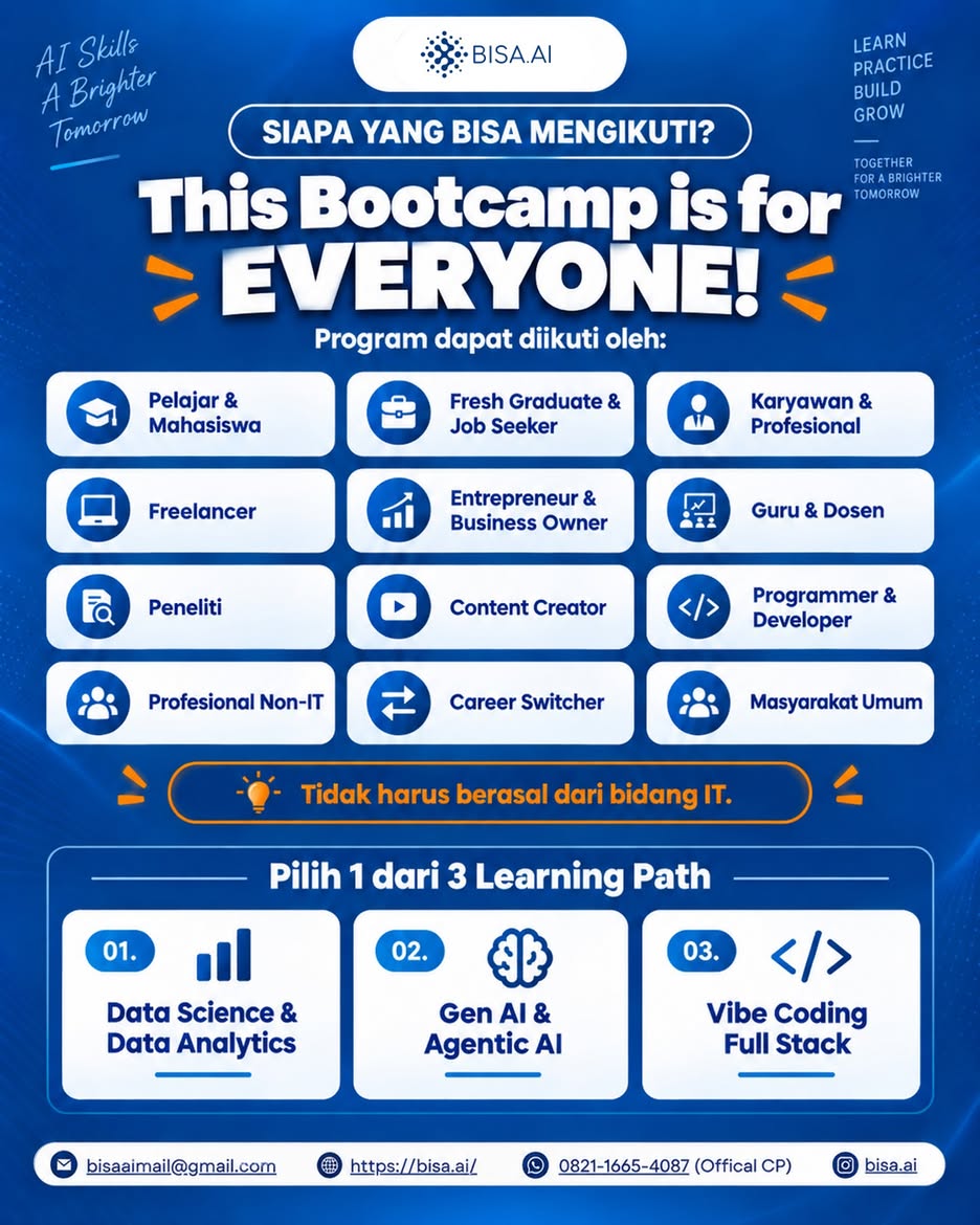 Intensive AI Bootcamp — Belajar AI, Bangun Portofolio, dan Persiapkan - Image 2