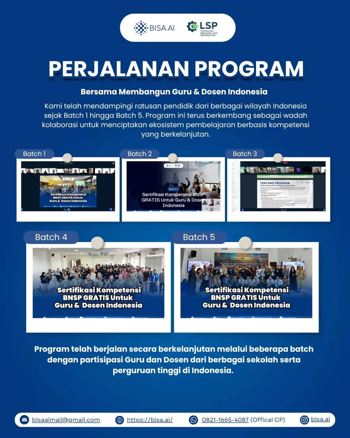 Sertifikasi BNSP Gratis untuk Guru/Dosen BATCH 6 - Image 5