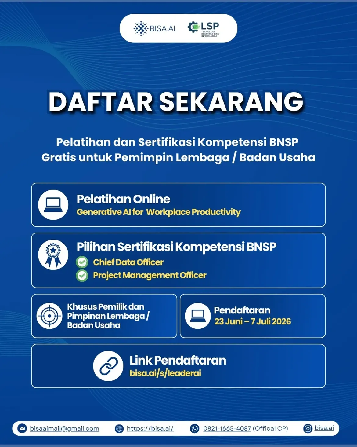 Program Pelatihan Dan Sertifikasi Kompetensi BNSP - Image 6
