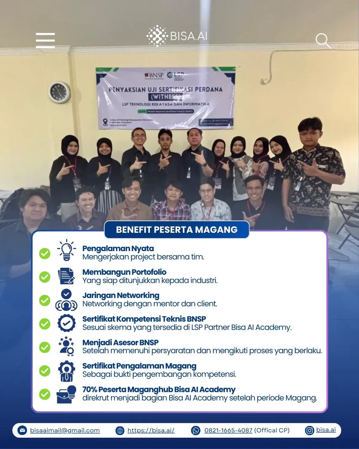 Melihat lagi keseruan MagangHub BISA AI Academy Batch 1 Angkatan ke-1 2025! - Image 1