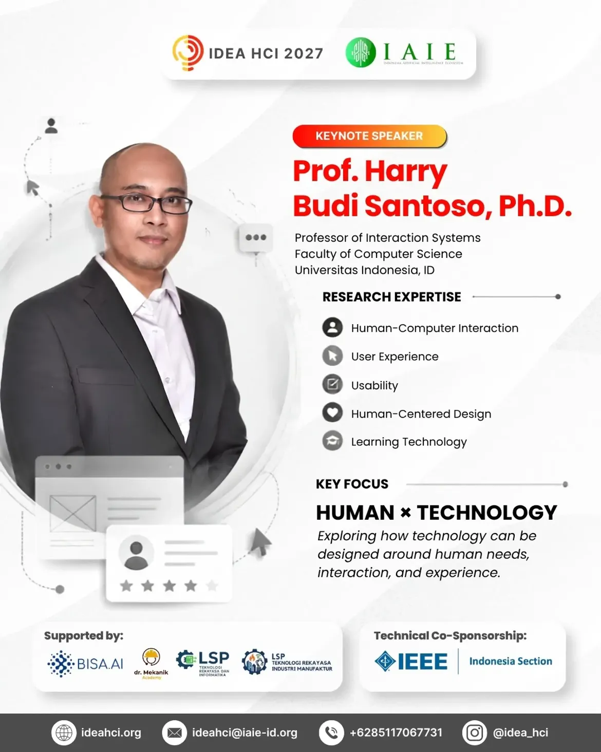 Keynote Speakers IDEA HCI 2027 - Image 3