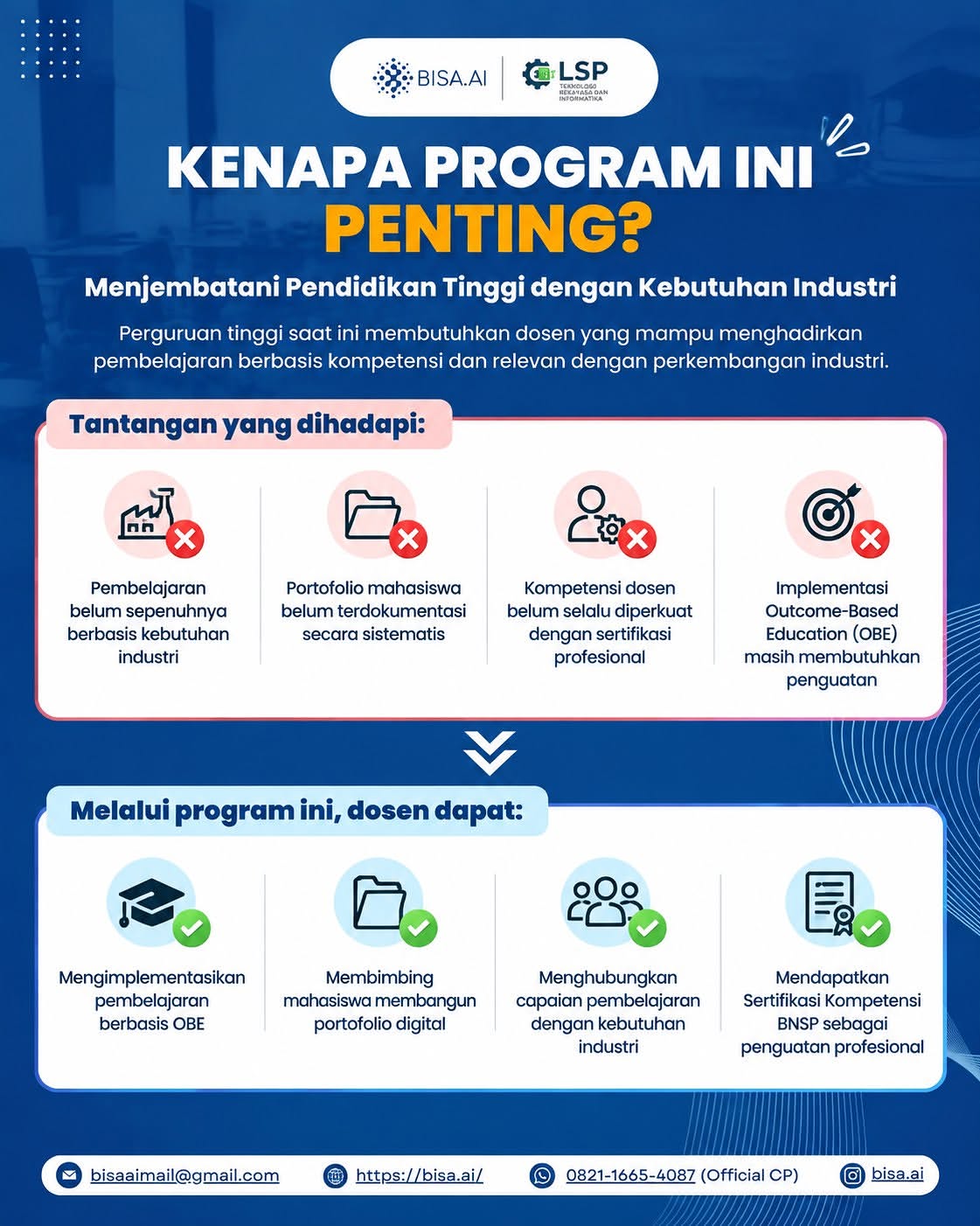 GRATIS! Sertifikasi Kompetensi BNSP untuk Dosen Indonesia - Image 1