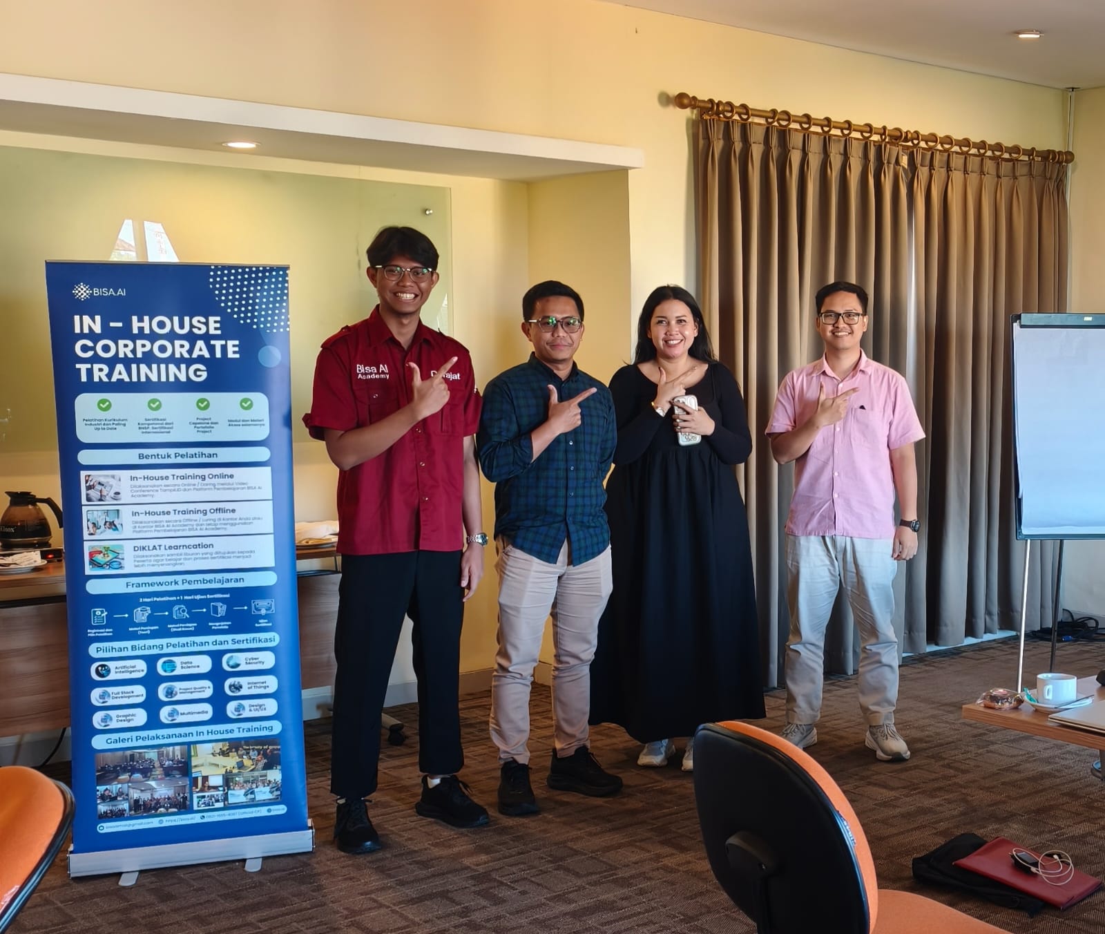 Pelatihan + Sertifikasi Internasional Generative Artificial Intelligence for Business Profesionals (GenAIBIZ) Bank Indonesia