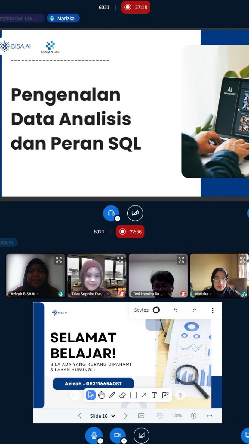 Diklat + Sertifikasi Internasional IT Specialist : Data Analytics Komdigi