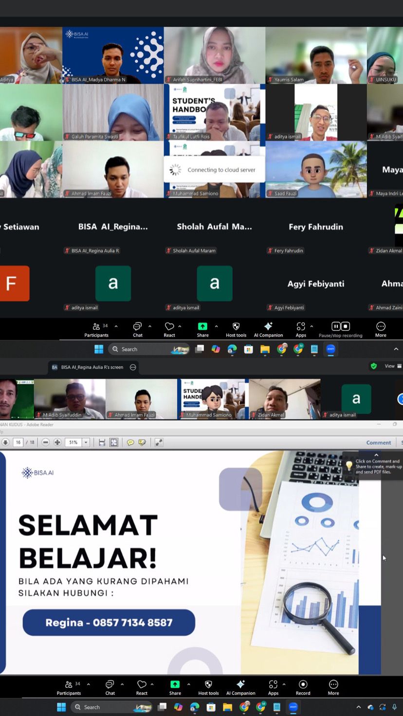 Pelatihan AI untuk Peningkatan Produktivitas Berita dan Konten Universitas Islam Negeri Sunan Kudus