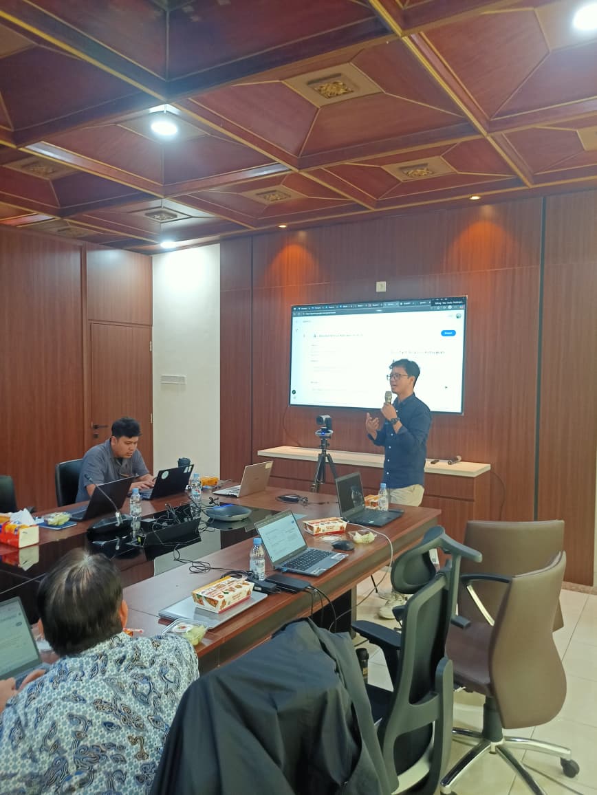 Training GenAI for Reporting, Pusat Pembinaan Jabatan Fungsional Kementrian Luar Negeri