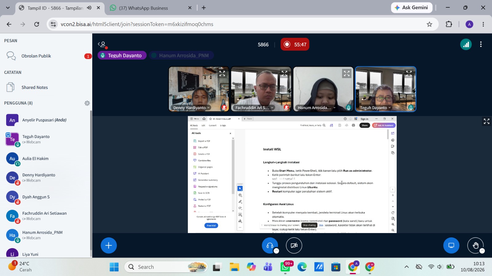 Training + Sertifikasi Cloud Computing, Politeknik Madiun