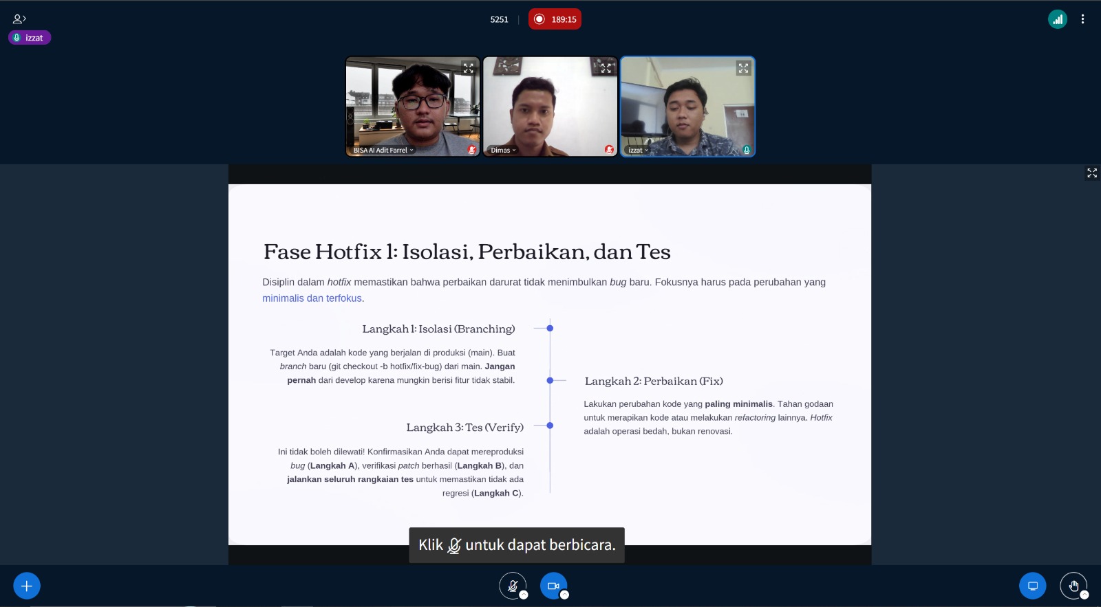 Diklat + Sertifikasi Web Developer UPT Laboratorium Herbal Materia Medica