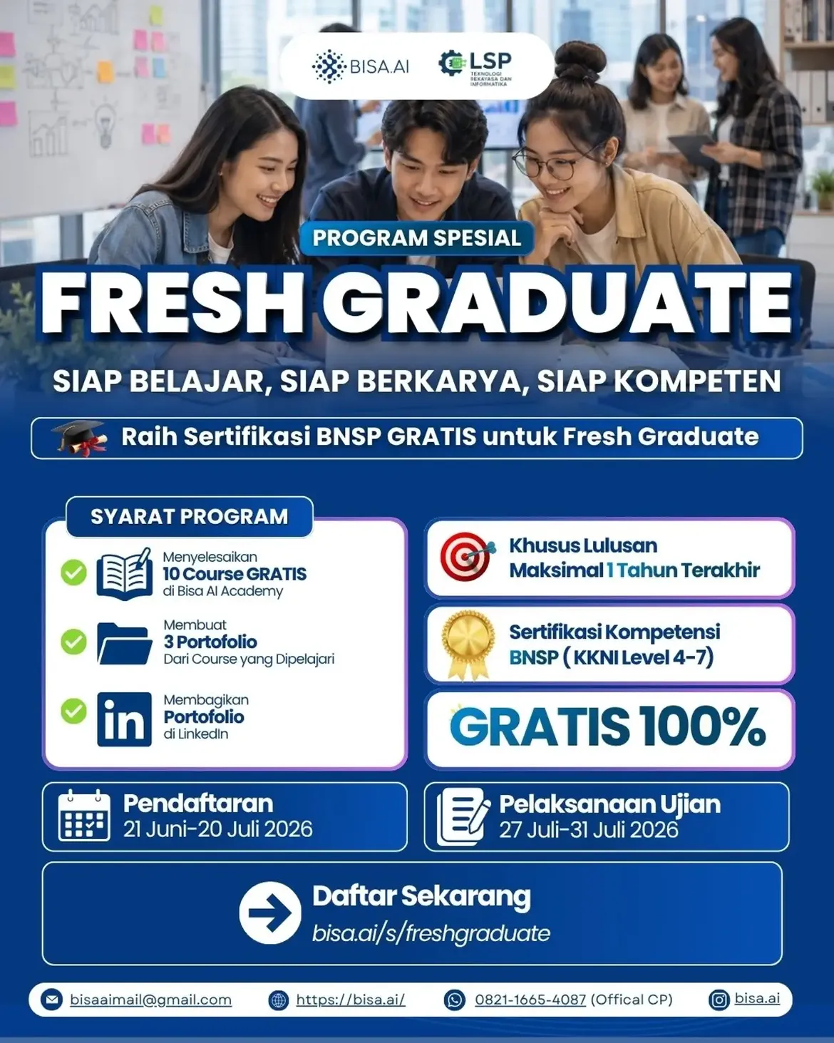 PROGRAM SPECIAL FRESH GRADUATE 2026 BATCH 1
