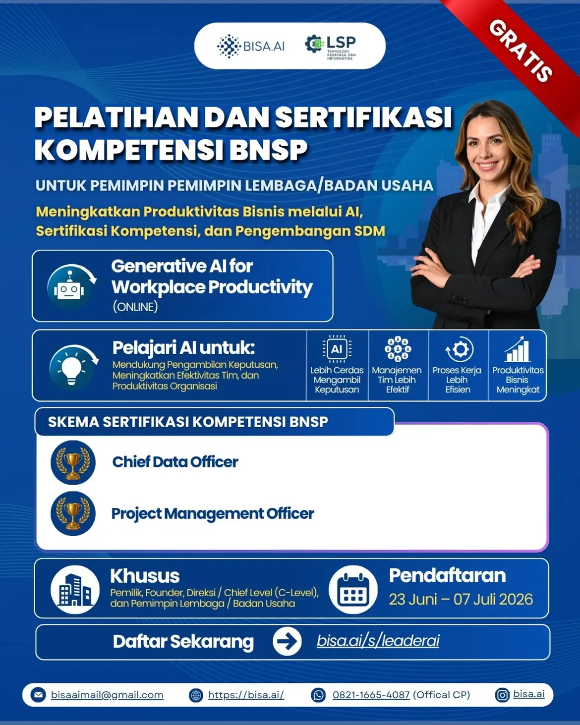 Program Pelatihan Dan Sertifikasi Kompetensi BNSP