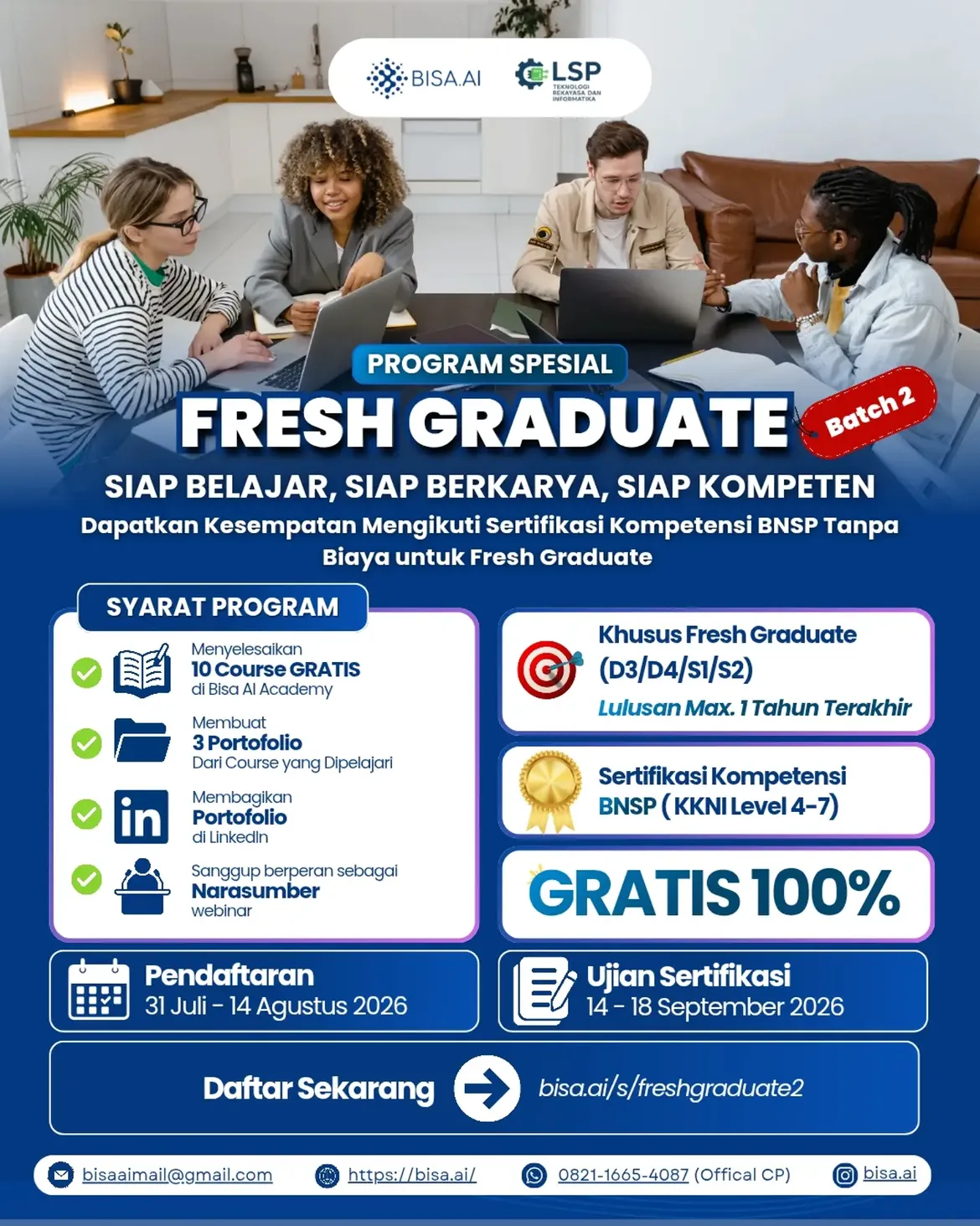 PROGRAM SPECIAL FRESH GRADUATE 2026 BATCH 2