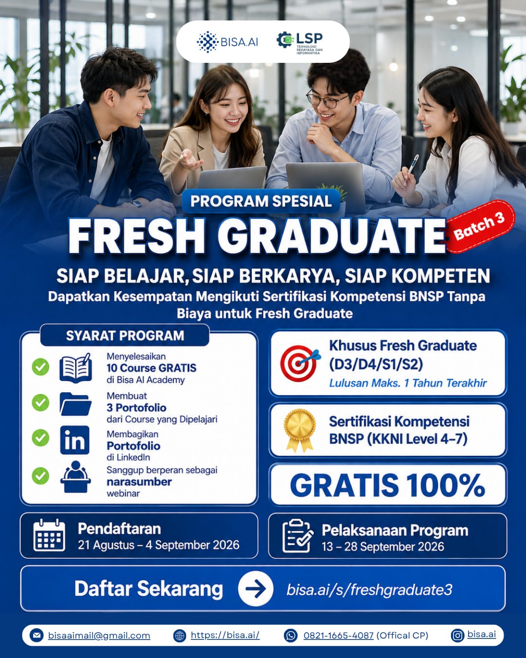 Program Spesial Fresh Graduate Batch 3