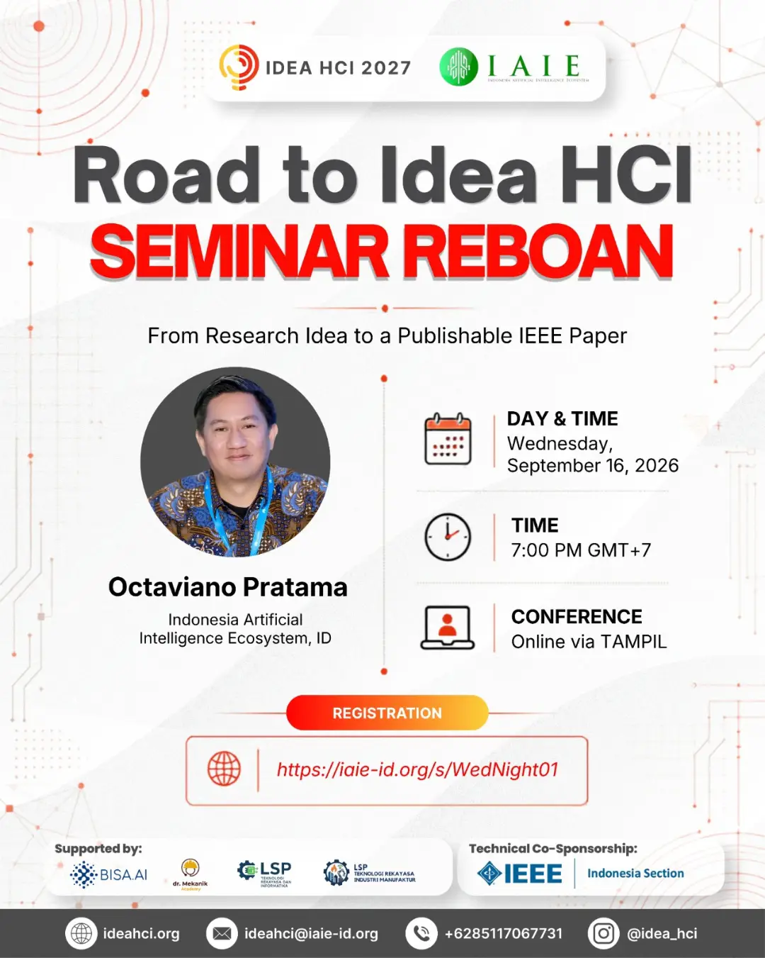 Road to IDEA HCI — Seminar Reboan 01